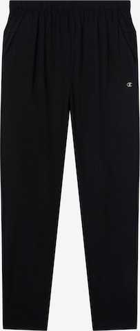 juoda Champion Authentic Athletic Apparel Siaurėjantis Sportinės kelnės: priekis