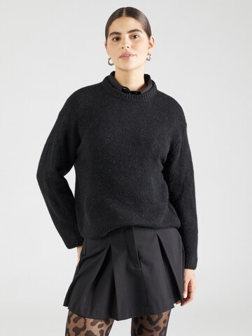 Gina Tricot Pullover in Schwarz: Vorderseite