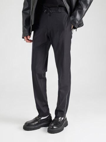 Karl Lagerfeld Slimfit Hose in Schwarz: Vorderseite