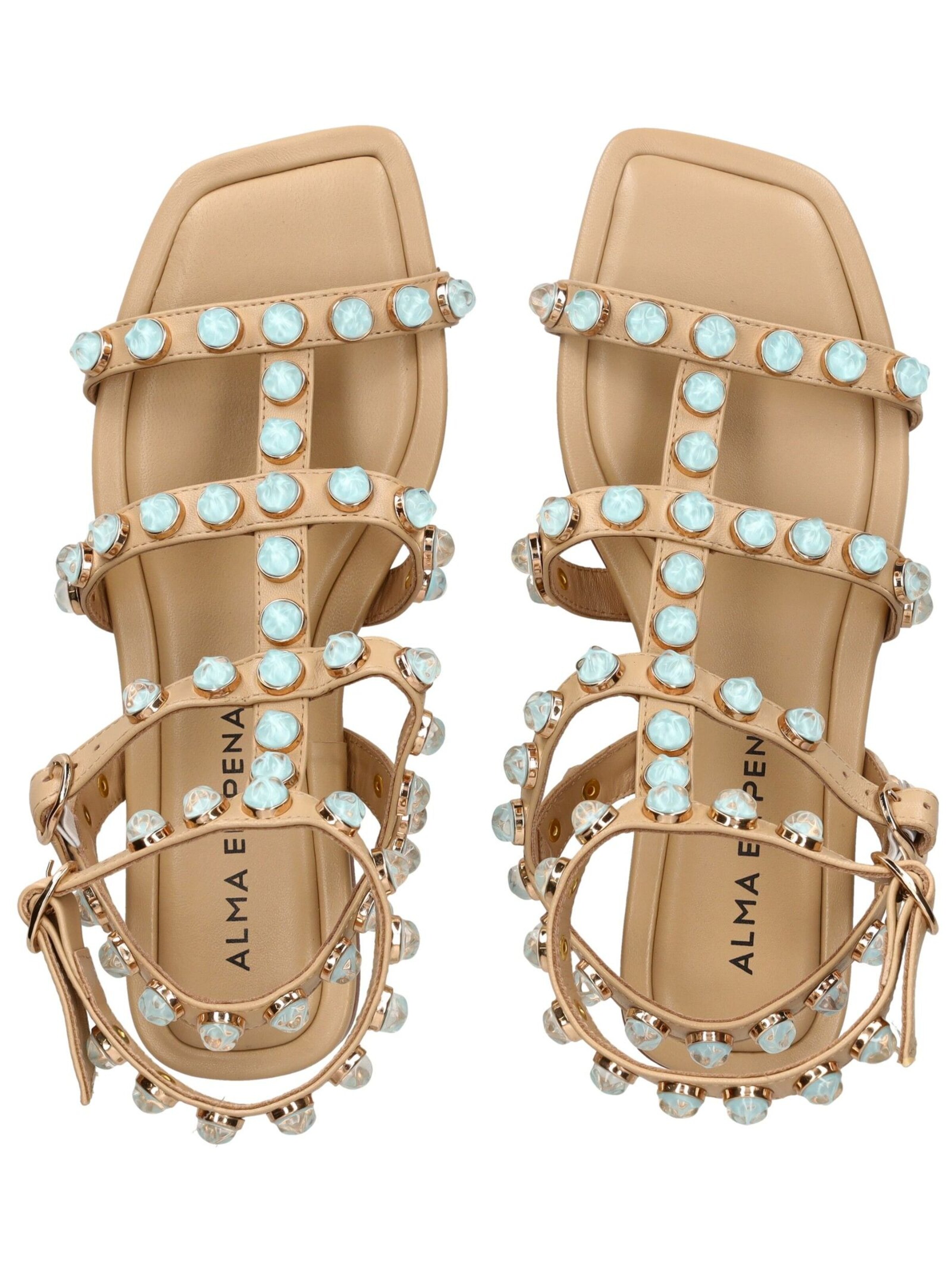 Alma En Pena Sandal in Beige