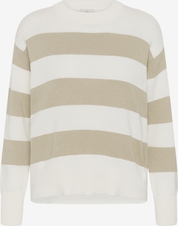Kaffe Pullover 'Harriet ' i hvid: forside