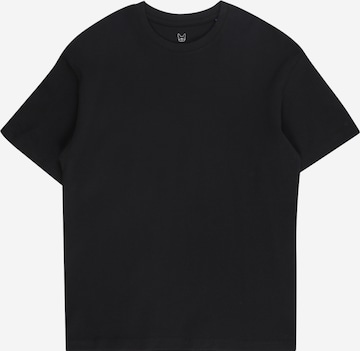 Jack & Jones Junior - Camiseta 'JJEUrban Edge' en negro: frente