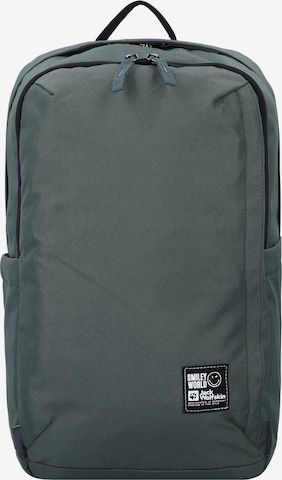 JACK WOLFSKIN Backpack 'Smileywolrd ' in Green: front