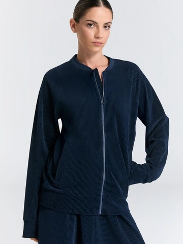 Leela COTTON Sweatjacke‌‌ in Blau