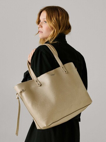 Cabas 'Audrey' Pepe Jeans en or : devant