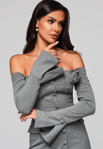 Ombre Cocktailjurk 'Lusia' in Grijs