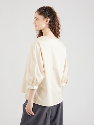 SEIDENSTICKER Blouse 'Schwarze Rose' in Beige