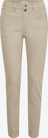 Oxmo Jeans 'Peetje' in Beige: predná strana