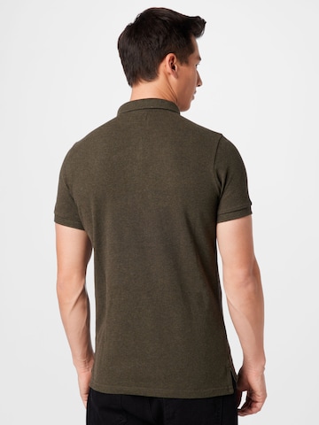 T-Shirt 'Classic' Superdry en vert
