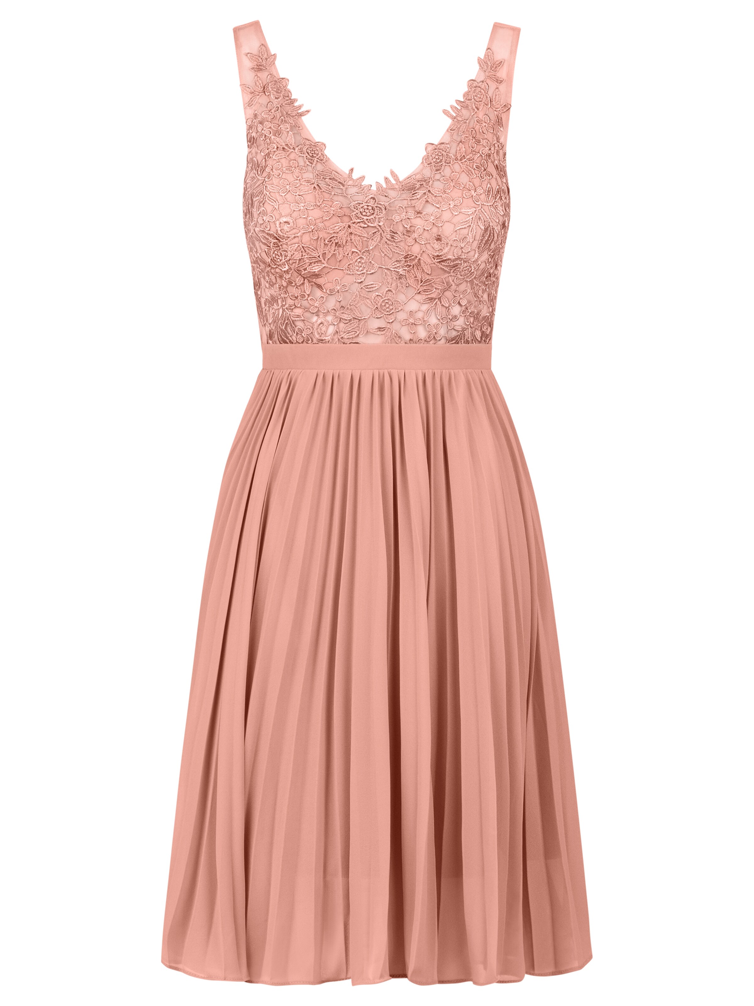 Kraimod Koktejl obleka | roza barva: sprednja stran