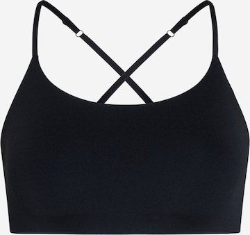 Bustier Soutien-gorge de sport 'JULIET' Girlfriend Collective en noir : devant