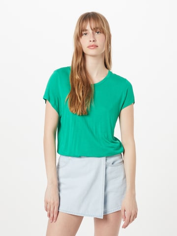 Lindex - Camisa 'Mare' em verde: frente