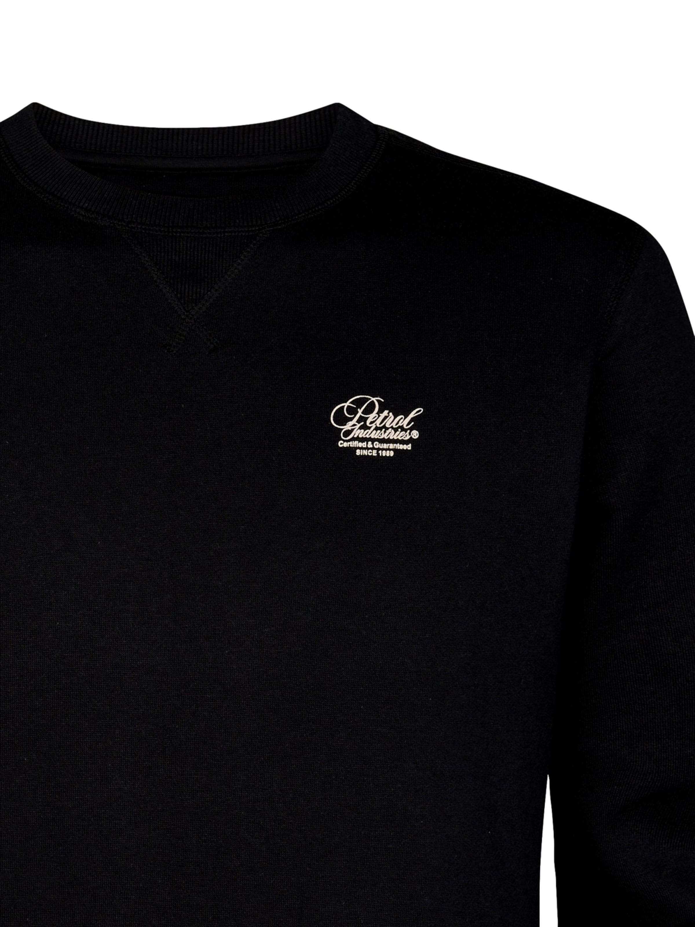 Sweat-shirt Petrol Industries en noir