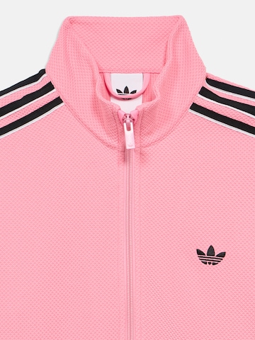 ADIDAS ORIGINALS Sweat jacket 'FIREBIRD' in Pink
