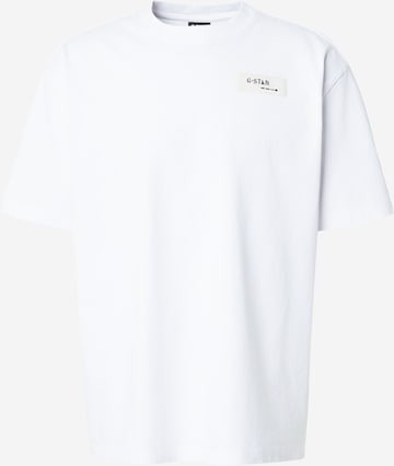 G-STAR Majica | bela barva: sprednja stran