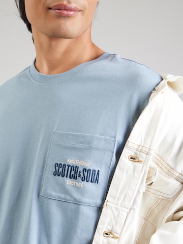 Tricou de la SCOTCH & SODA pe albastru