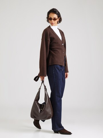 Noella Knit cardigan 'Lenyx' in Brown