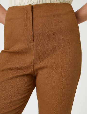 Koton Slimfit Broek in Bruin