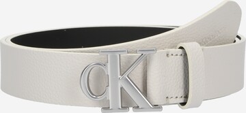 Calvin Klein Jeans Riem in Beige: voorkant