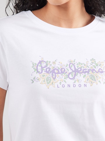 Pepe Jeans Tričko 'Ava' – modrá