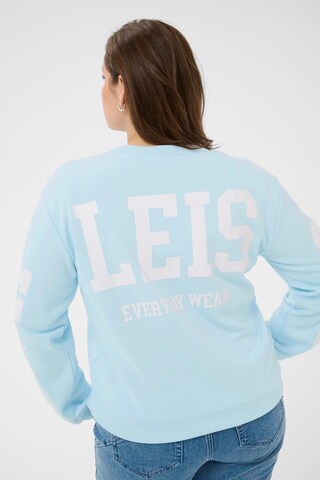 KAFFE CURVE Sweatshirt 'KCMila' in Blue