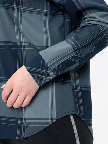 VAUDE Blouse 'Farsund III' in Blauw