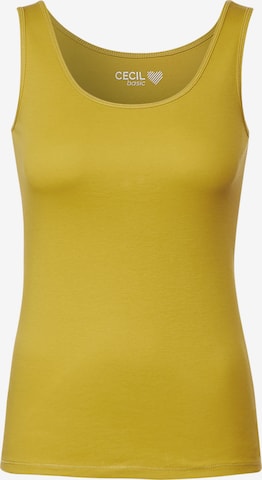 CECIL Top 'Linda' in Yellow: front