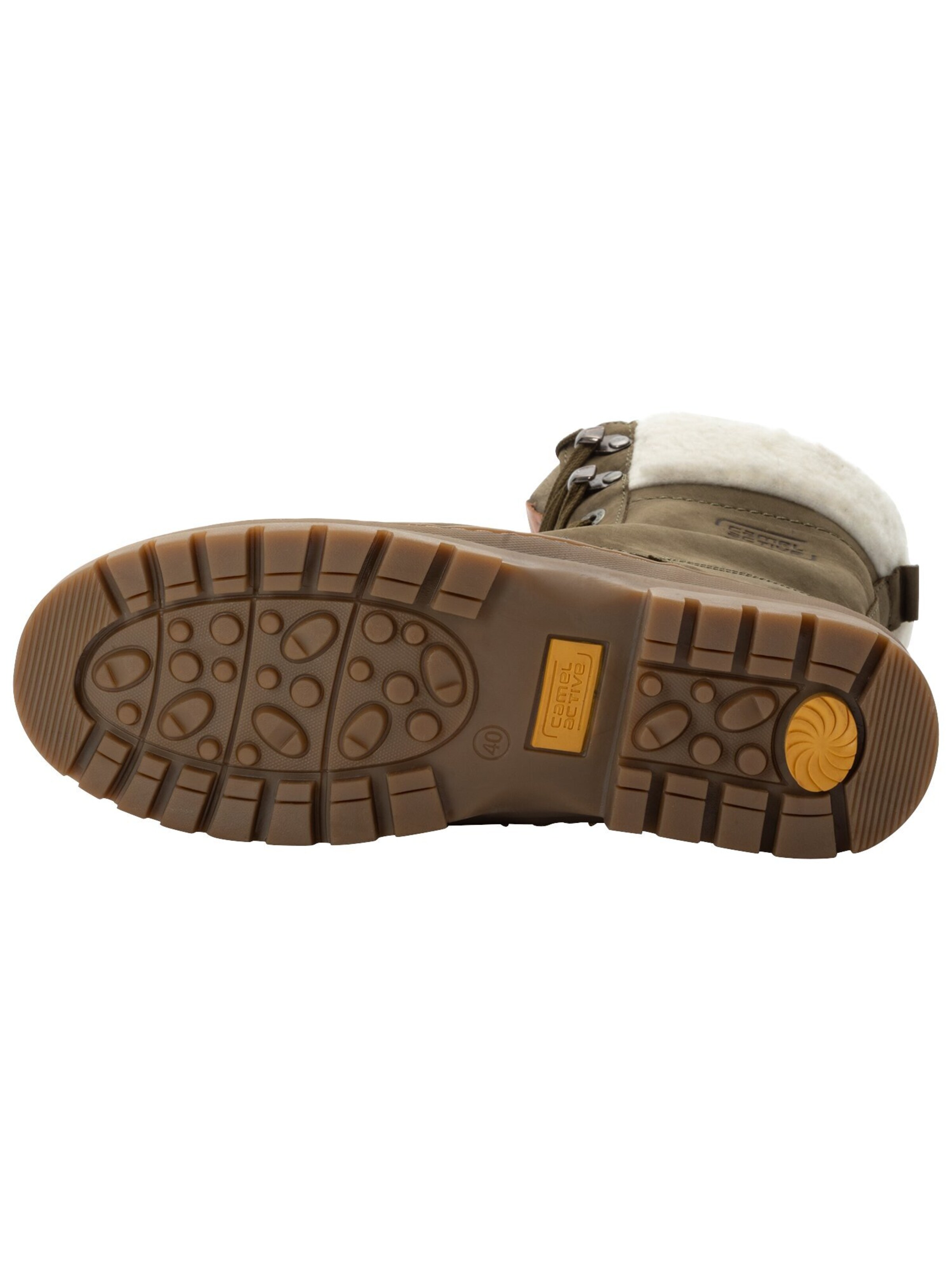 CAMEL ACTIVE Lace-Up Boots in Green