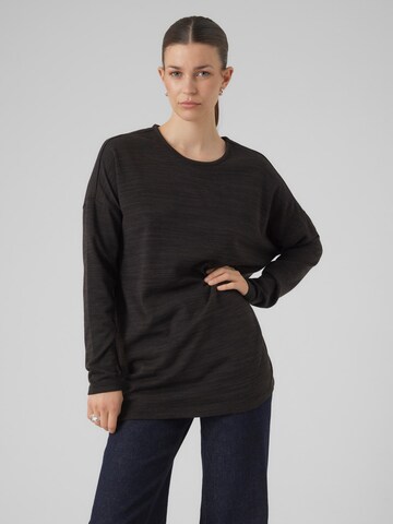 VERO MODA Shirt 'KATIE' in Zwart: voorkant