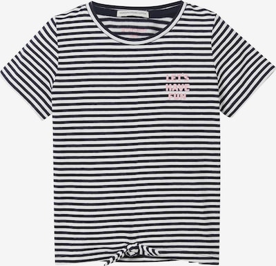 TOM TAILOR T-Shirt in navy / rosé / weiß, Produktansicht