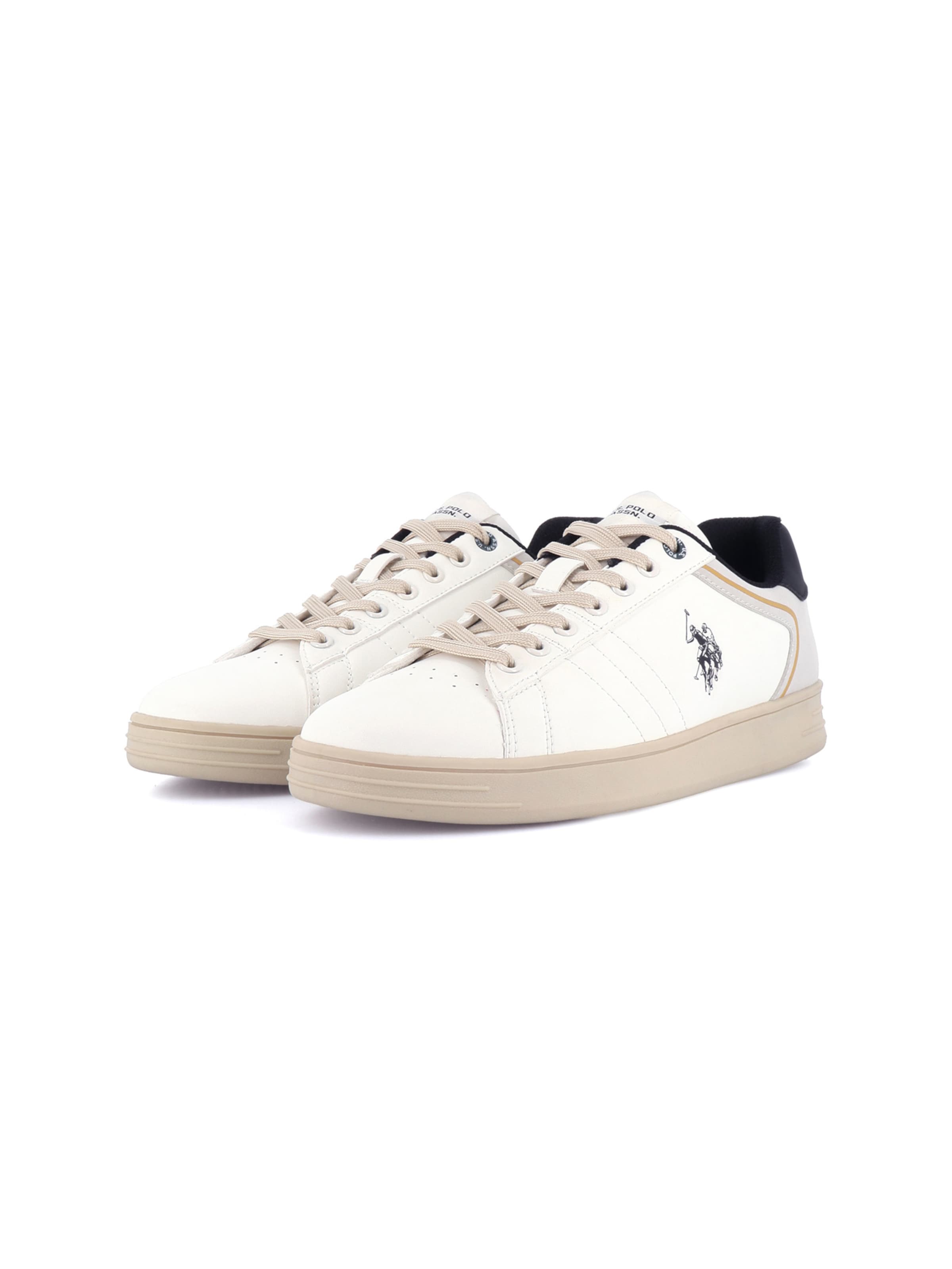 Baskets basses 'Alpha' US POLO ASSN. en blanc
