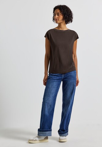 STREET ONE Shirt in Braun