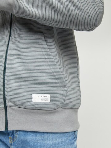 mazine Zip-Up Hoodie 'Neston' in Grey