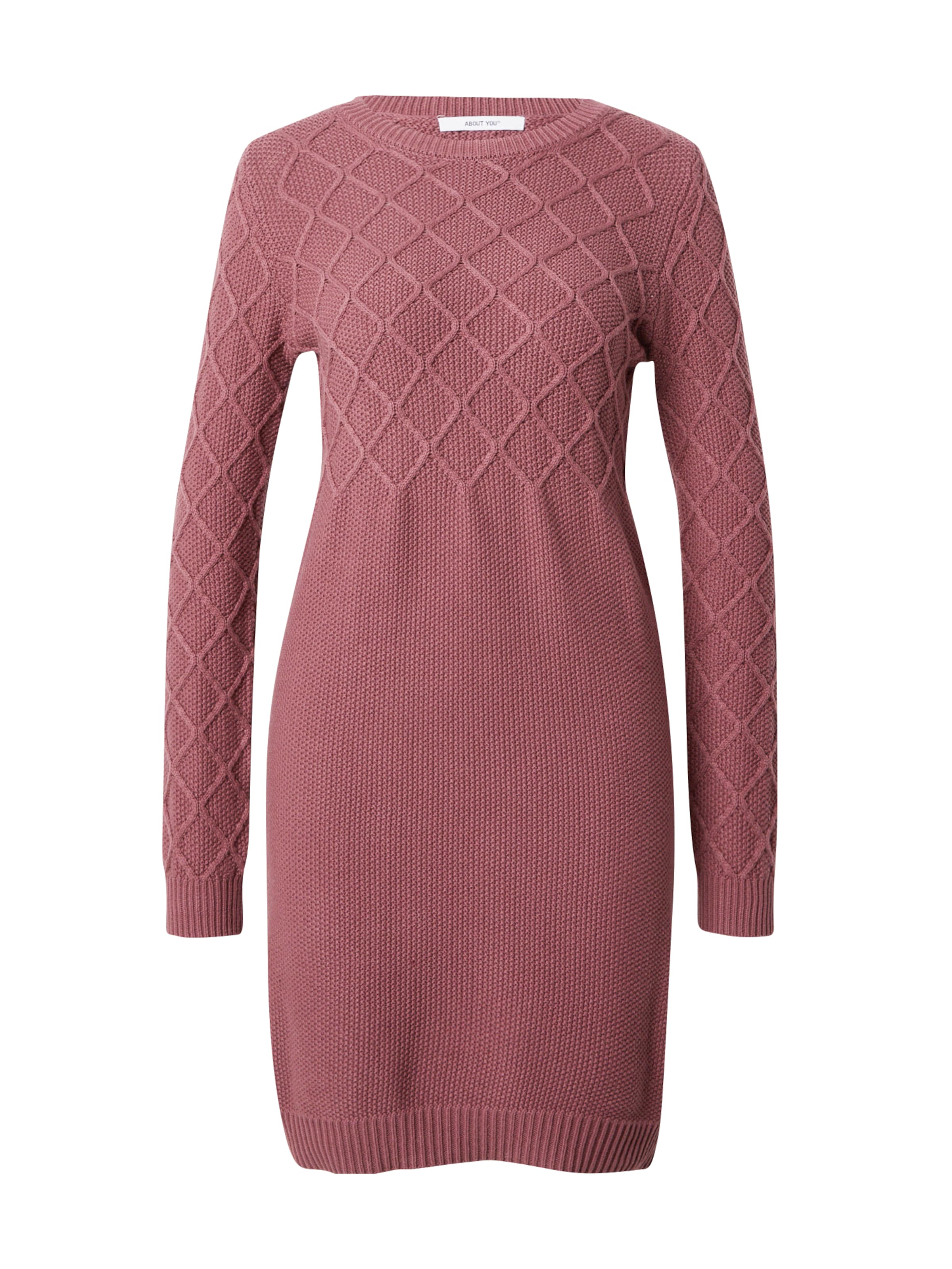 ABOUT YOU Knitted dress 'Vivian' in Pink: front