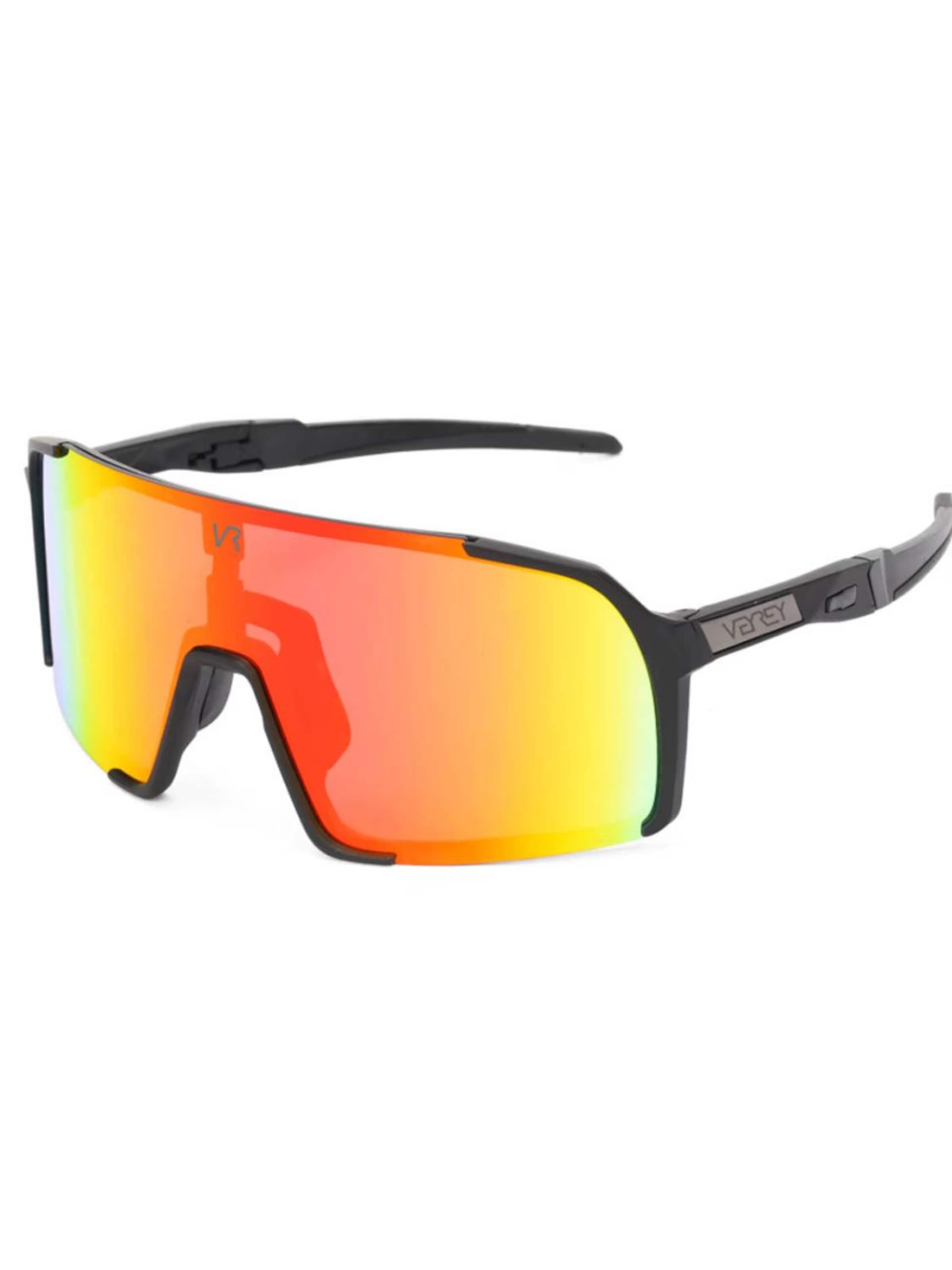 VEYREY Sports sunglasses 'Aeroblade' in Orange: front