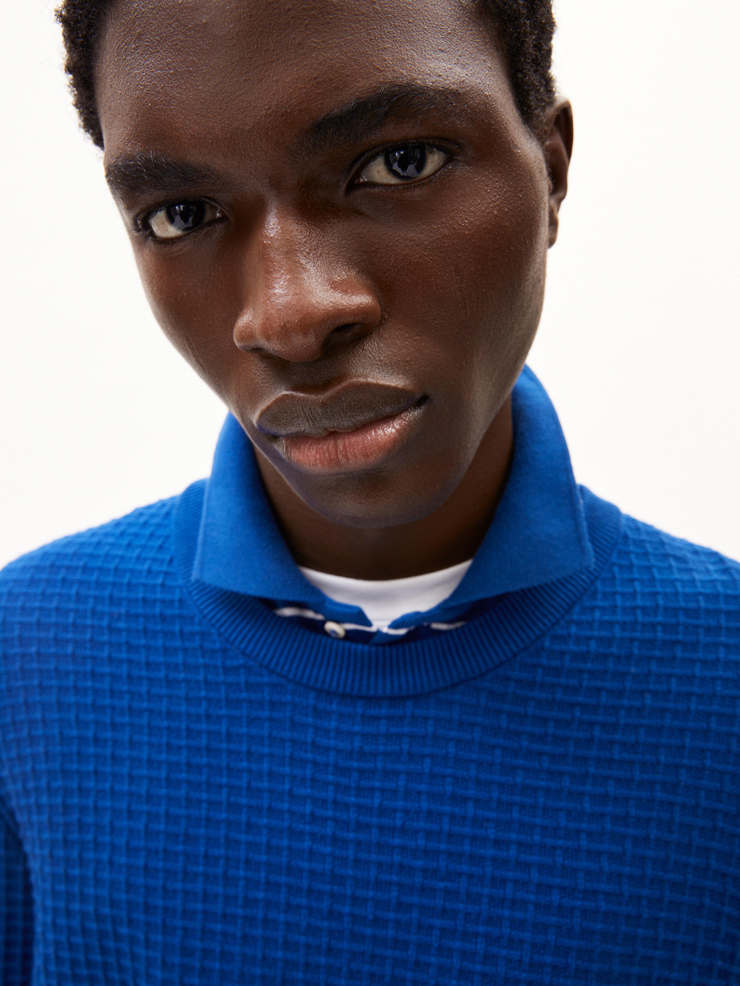 ARMEDANGELS Sweater ' GRAAN ' in Blue: front