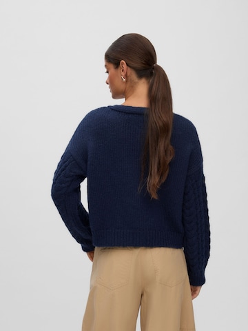 VERO MODA Knit cardigan 'VMDream' in Blue