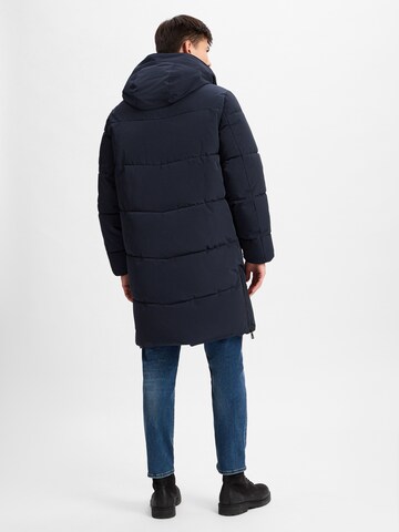 Finshley & Harding Winterjas in Blauw