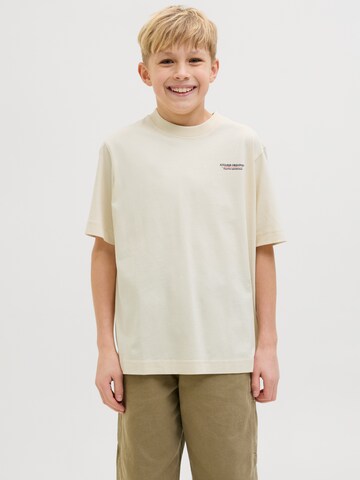Jack & Jones Junior Μπλουζάκι 'Jorlslington' σε λευκό
