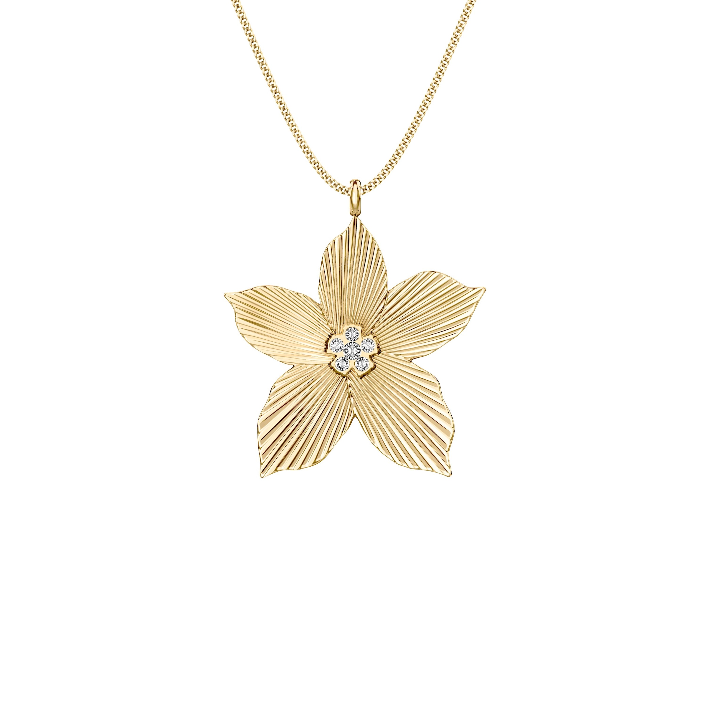 FOSSIL Necklace in Gold