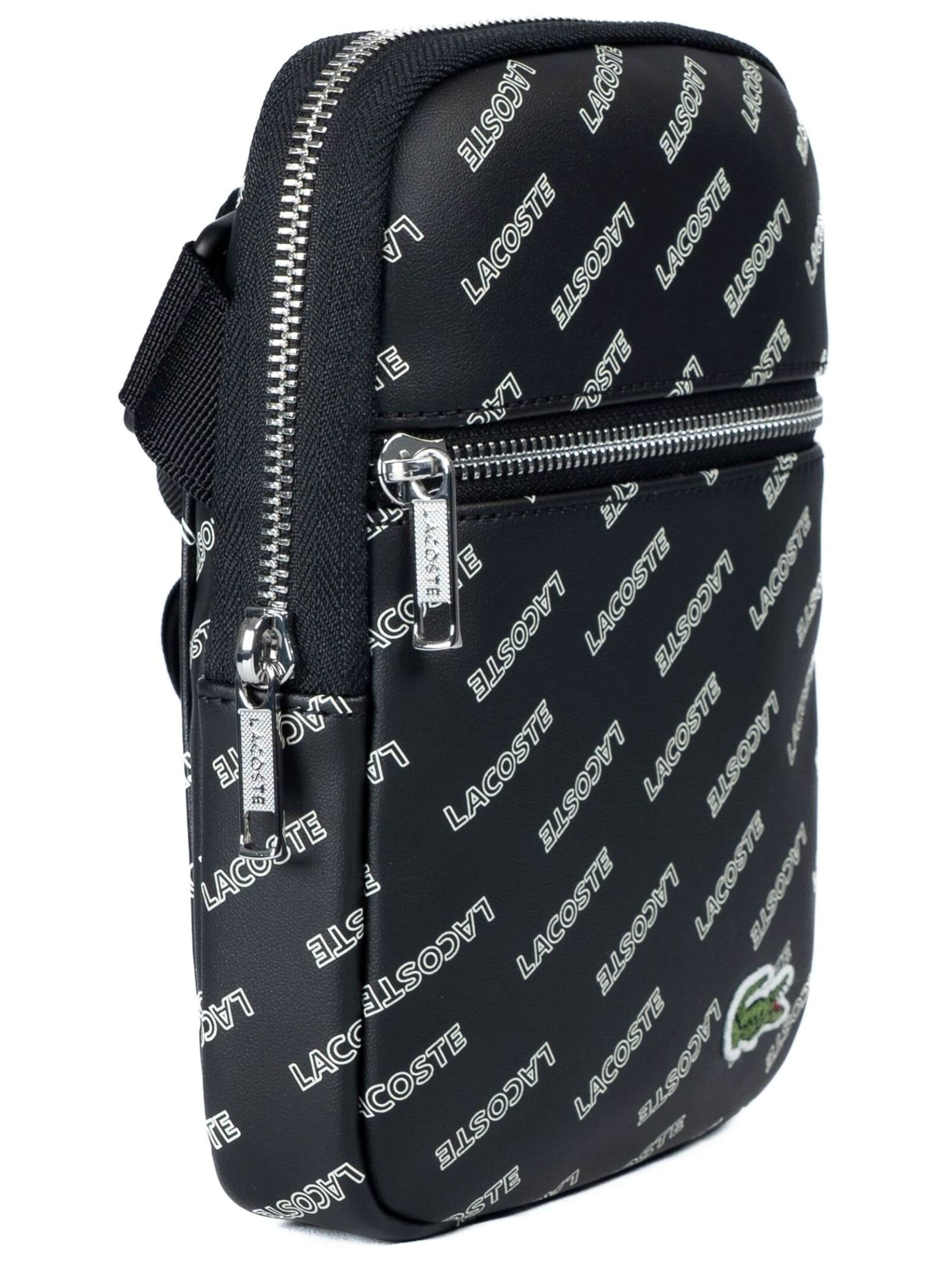 Borsa a tracolla di LACOSTE in nero