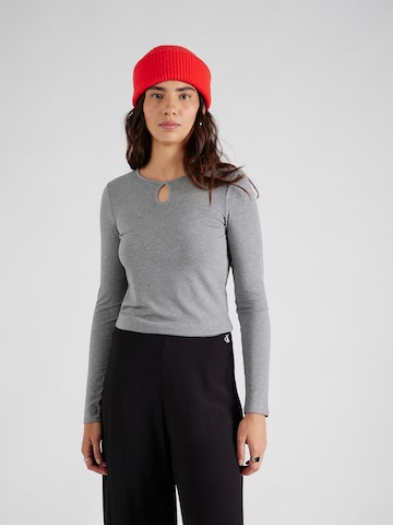 VERO MODA Shirt 'CARINA' in Grey: front