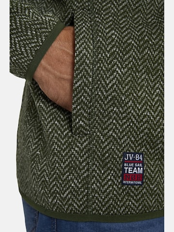 Jan Vanderstorm Fleece Jacket 'Kolmund' in Green