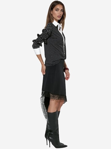MSN Collection Blouse 'T-Shirts' in Black