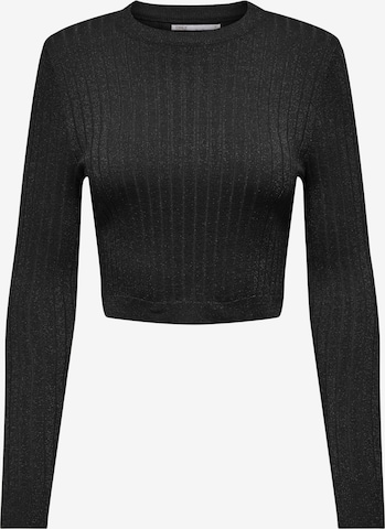 Pull-over 'Luxe' ONLY en noir : devant