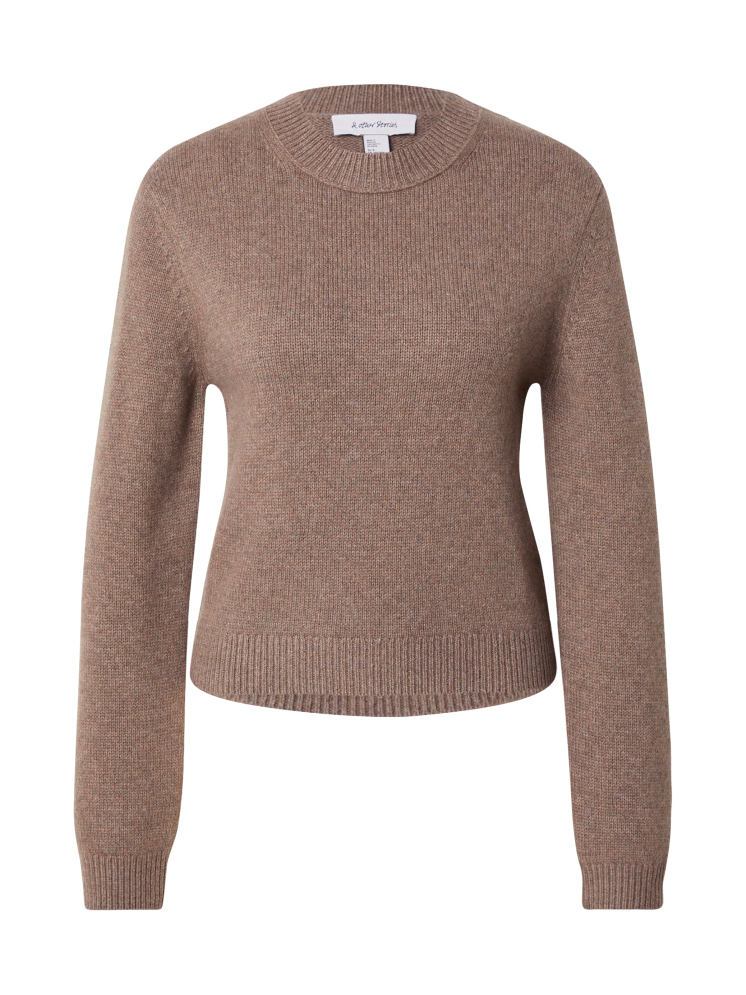 & Other Stories Sweter w kolorze beżowy: przód