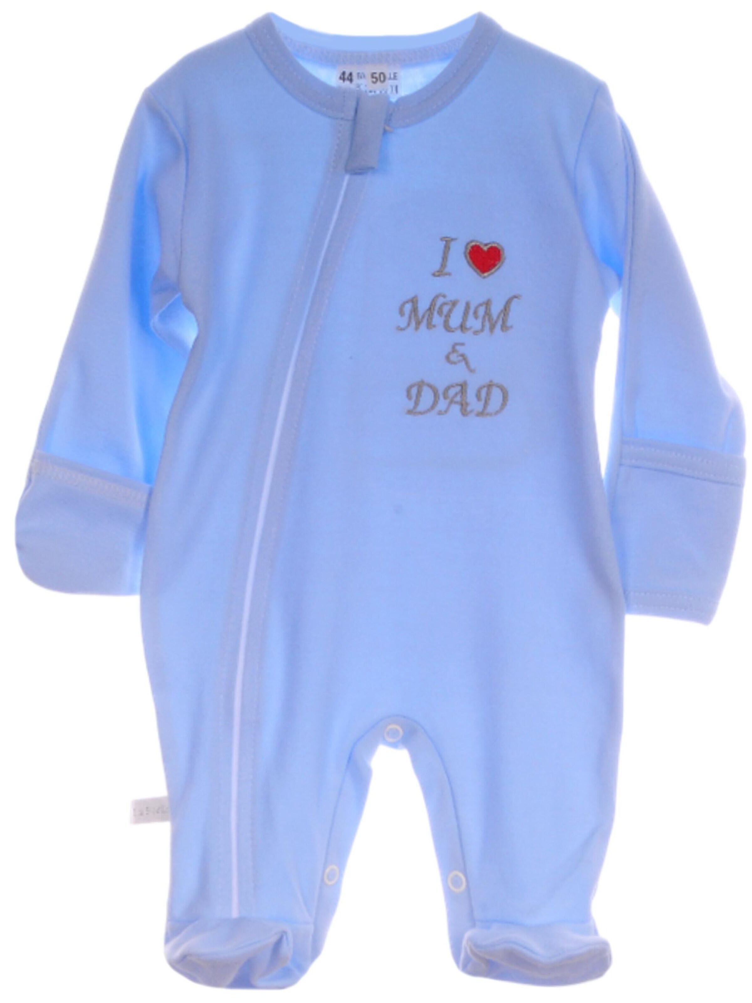 La Bortini Overall in Blue: front