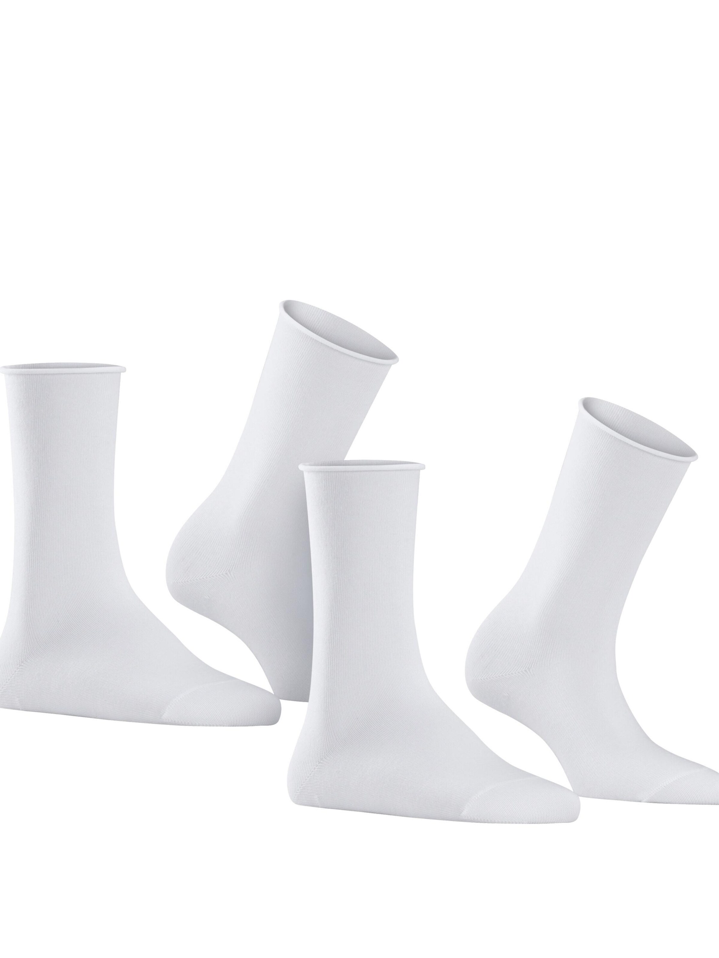 FALKE Socks 'Happy 2-Pack' in White