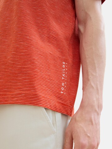 T-Shirt TOM TAILOR en orange