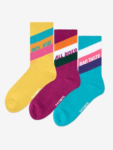 Occulto Athletic Socks 'Rio' in Yellow